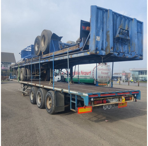 Trouillet Plateau - Platós félpótkocsi: 3 kép. Trouillet Plateau - Platós félpótkocsi: 3 kép.