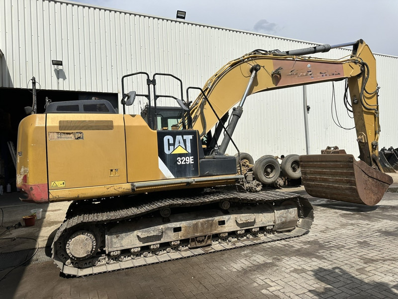 Caterpillar 329E L FULL HYDR - QUICK HITCH / SNELWISSEL - 29.7T - 179kW - 11.905h - CAMERA - A/C - BE MACHINE - Lánctalpas kotró: 5 kép. Caterpillar 329E L FULL HYDR - QUICK HITCH / SNELWISSEL - 29.7T - 179kW - 11.905h - CAMERA - A/C - BE MACHINE - Lánctalpas kotró: 5 kép.