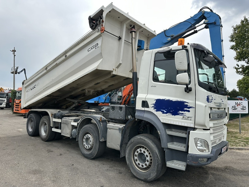 DAF CF 510 8x4 TIPPER - RETARDER - *334.000km* - 510HP~13L - MANUAL - BIG AXLES / HUB REDUCTION 13T - CRAMARO EL. COVER - Billenőplatós teherautó: 1 kép. DAF CF 510 8x4 TIPPER - RETARDER - *334.000km* - 510HP~13L - MANUAL - BIG AXLES / HUB REDUCTION 13T - CRAMARO EL. COVER - Billenőplatós teherautó: 1 kép.