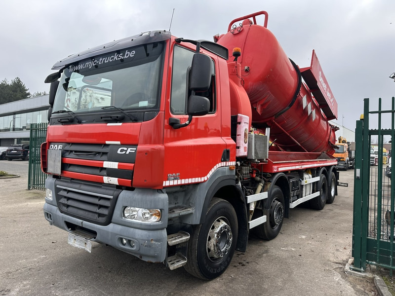 DAF CF 85.360 8x4 LAGRAM (Bekker) 18m³ KOLKENZUIGER / HYDROCUREUR / VACUUM TRUCK - MANUAL ZF - STEEL SPRING / BIG AXLES HUB REDUCTION - BE TRUCK - Szippantós autó: 3 kép. DAF CF 85.360 8x4 LAGRAM (Bekker) 18m³ KOLKENZUIGER / HYDROCUREUR / VACUUM TRUCK - MANUAL ZF - STEEL SPRING / BIG AXLES HUB REDUCTION - BE TRUCK - Szippantós autó: 3 kép.