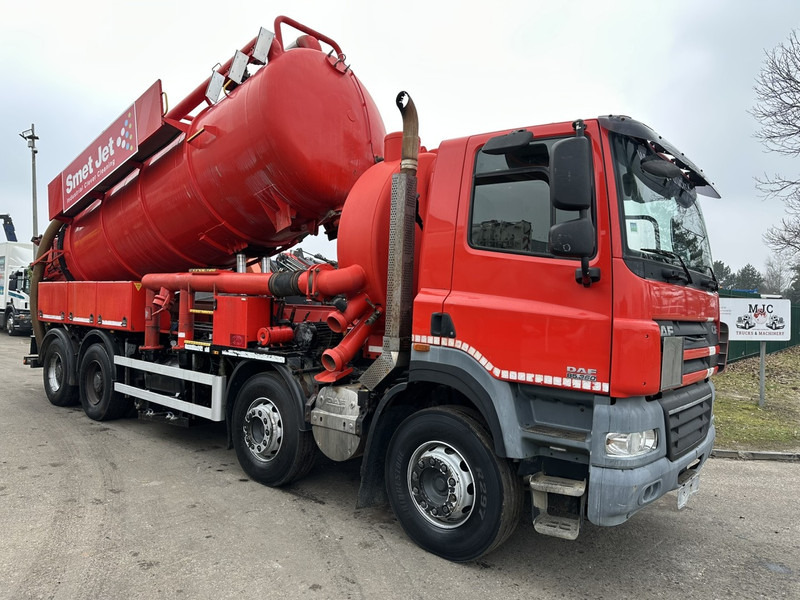 DAF CF 85.360 8x4 LAGRAM (Bekker) 18m³ KOLKENZUIGER / HYDROCUREUR / VACUUM TRUCK - MANUAL ZF - STEEL SPRING / BIG AXLES HUB REDUCTION - BE TRUCK - Szippantós autó: 1 kép. DAF CF 85.360 8x4 LAGRAM (Bekker) 18m³ KOLKENZUIGER / HYDROCUREUR / VACUUM TRUCK - MANUAL ZF - STEEL SPRING / BIG AXLES HUB REDUCTION - BE TRUCK - Szippantós autó: 1 kép.