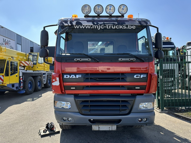 DAF CF 85.410 8x4 HOOKLIFT + CRANE HIAB 244 EP-3 HIDUO - Radio - Rotator - RETARDER - EURO 4 - BIG AXLES HUB REDUCTION - Horgos rakodó teherautó, Darus autó: 3 kép. DAF CF 85.410 8x4 HOOKLIFT + CRANE HIAB 244 EP-3 HIDUO - Radio - Rotator - RETARDER - EURO 4 - BIG AXLES HUB REDUCTION - Horgos rakodó teherautó, Darus autó: 3 kép.