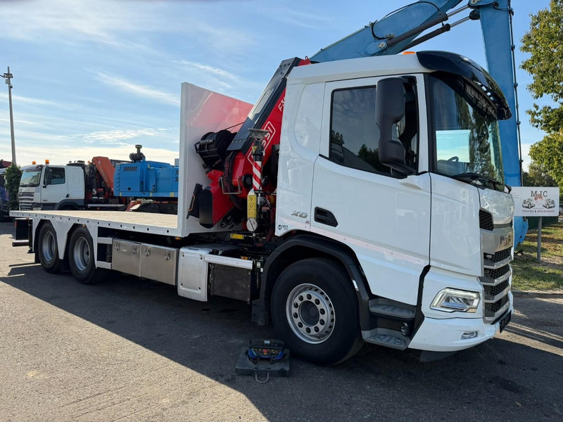 DAF XD 450 6x4 + (24m) CRANE FASSI F345 8x + WINCH - 35.000km - *TOP CONDITION* - BE TRUCK - Darus autó: 2 kép. DAF XD 450 6x4 + (24m) CRANE FASSI F345 8x + WINCH - 35.000km - *TOP CONDITION* - BE TRUCK - Darus autó: 2 kép.