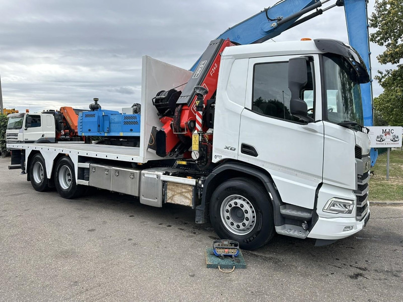 DAF XD 450 6x4 + (24m) CRANE FASSI F345 8x + WINCH - 35.000km - *TOP CONDITION* - BE TRUCK - Darus autó: 2 kép. DAF XD 450 6x4 + (24m) CRANE FASSI F345 8x + WINCH - 35.000km - *TOP CONDITION* - BE TRUCK - Darus autó: 2 kép.