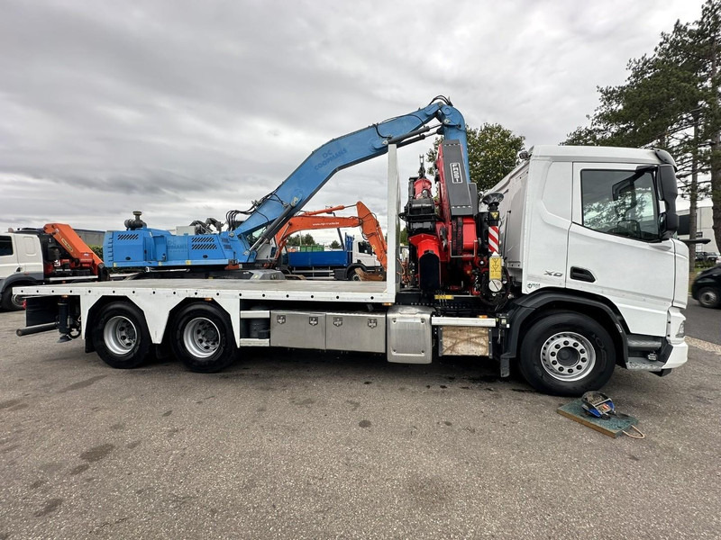 DAF XD 450 6x4 + (24m) CRANE FASSI F345 8x + WINCH - 35.000km - *TOP CONDITION* - BE TRUCK - Darus autó: 5 kép. DAF XD 450 6x4 + (24m) CRANE FASSI F345 8x + WINCH - 35.000km - *TOP CONDITION* - BE TRUCK - Darus autó: 5 kép.