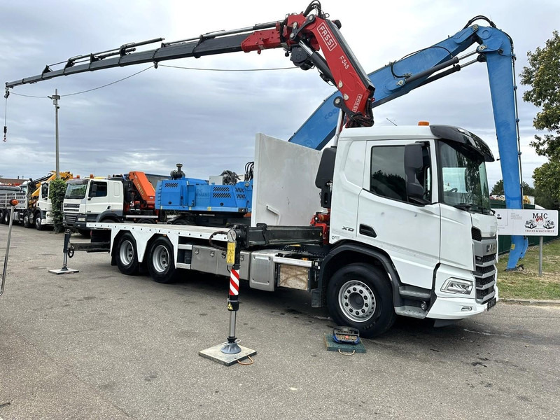 DAF XD 450 6x4 + (24m) CRANE FASSI F345 8x + WINCH - 35.000km - *TOP CONDITION* - BE TRUCK - Darus autó: 1 kép. DAF XD 450 6x4 + (24m) CRANE FASSI F345 8x + WINCH - 35.000km - *TOP CONDITION* - BE TRUCK - Darus autó: 1 kép.