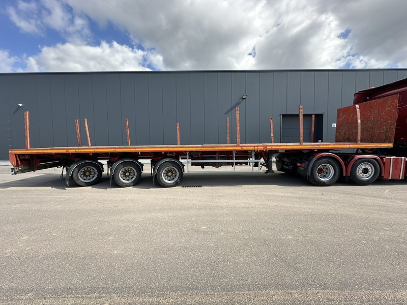 Faymonville T5AZG 48T - 28m! TELEMAX / TELETRAILER - 3 HYDR STEERING AXLES - BPW - BELGIAN REGISTRATION - Platós félpótkocsi: 3 kép. Faymonville T5AZG 48T - 28m! TELEMAX / TELETRAILER - 3 HYDR STEERING AXLES - BPW - BELGIAN REGISTRATION - Platós félpótkocsi: 3 kép.