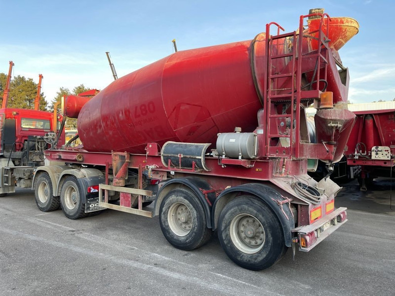 Hoenkhaus 12m3 CONCRETE MIXER 2 Axles SAF - AIR SUSP. - DRUM BRAKES - BE TRAILER - Betonkeverő félpótkocsi: 3 kép. Hoenkhaus 12m3 CONCRETE MIXER 2 Axles SAF - AIR SUSP. - DRUM BRAKES - BE TRAILER - Betonkeverő félpótkocsi: 3 kép.