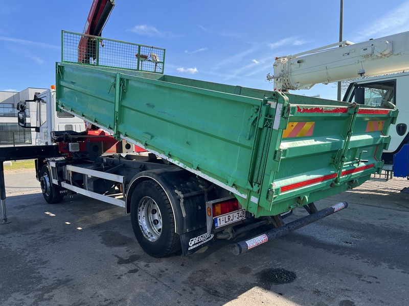 Iveco Eurocargo 190EL25 KIPPER + KRAAN HMF 1310 K2 (8,3m) - *138.709km* - EURO V EEV - Billenőplatós teherautó, Darus autó: 5 kép. Iveco Eurocargo 190EL25 KIPPER + KRAAN HMF 1310 K2 (8,3m) - *138.709km* - EURO V EEV - Billenőplatós teherautó, Darus autó: 5 kép.