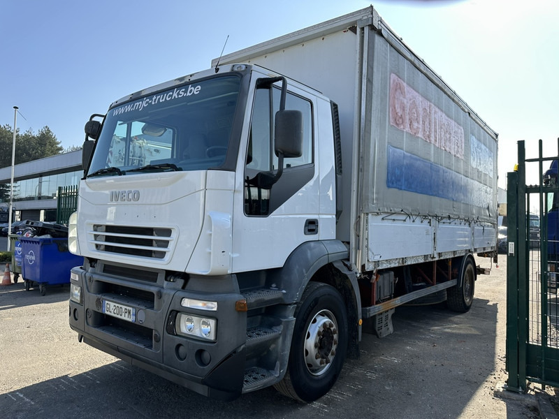 Iveco STRALIS 270 - 190S27 4x2 BACHER RIDELLES / BOX + ALU SIDE BOARDS - 6m90 - MANUAL ZF - EURO 3 - AIR SUSPENSION - Ponyvás teherautó: 3 kép. Iveco STRALIS 270 - 190S27 4x2 BACHER RIDELLES / BOX + ALU SIDE BOARDS - 6m90 - MANUAL ZF - EURO 3 - AIR SUSPENSION - Ponyvás teherautó: 3 kép.
