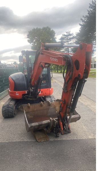 Kubota U48-4 FULL HYDR FUNCTIONS - *2300h* - BLADE - A/C - 3 BUCKETS - Minikotró: 5 kép. Kubota U48-4 FULL HYDR FUNCTIONS - *2300h* - BLADE - A/C - 3 BUCKETS - Minikotró: 5 kép.