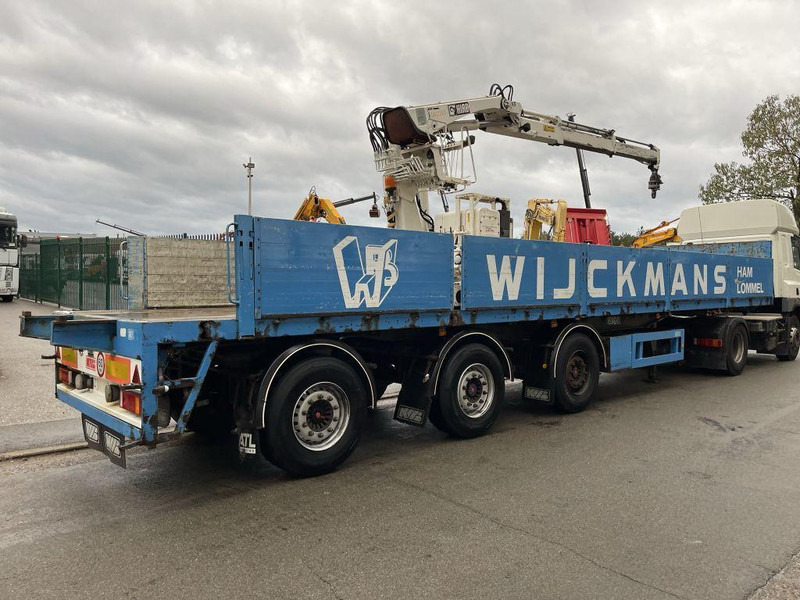 Kwb STEENOPLEGGER KRAAN HIAB R130-F2 - 2x EXT + ROTATOR -  2x STUURASSEN - SCHIJFREMMEN - SAF ASSEN - Platós félpótkocsi: 4 kép. Kwb STEENOPLEGGER KRAAN HIAB R130-F2 - 2x EXT + ROTATOR -  2x STUURASSEN - SCHIJFREMMEN - SAF ASSEN - Platós félpótkocsi: 4 kép.
