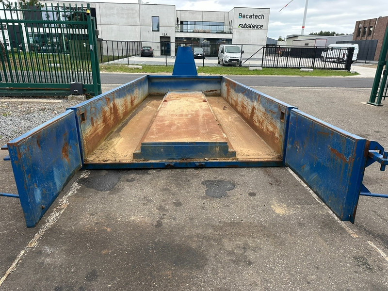 LVC CONTAINER MACHINETRANSPORT - VERLAAGDE SLEUVEN VOOR (RUPSBANDEN) - 5 ~ 8 T MINIGRAVERS + KNIKLADERS - Emelőhorgos/ Konténerszállító rendszer: 2 kép. LVC CONTAINER MACHINETRANSPORT - VERLAAGDE SLEUVEN VOOR (RUPSBANDEN) - 5 ~ 8 T MINIGRAVERS + KNIKLADERS - Emelőhorgos/ Konténerszállító rendszer: 2 kép.