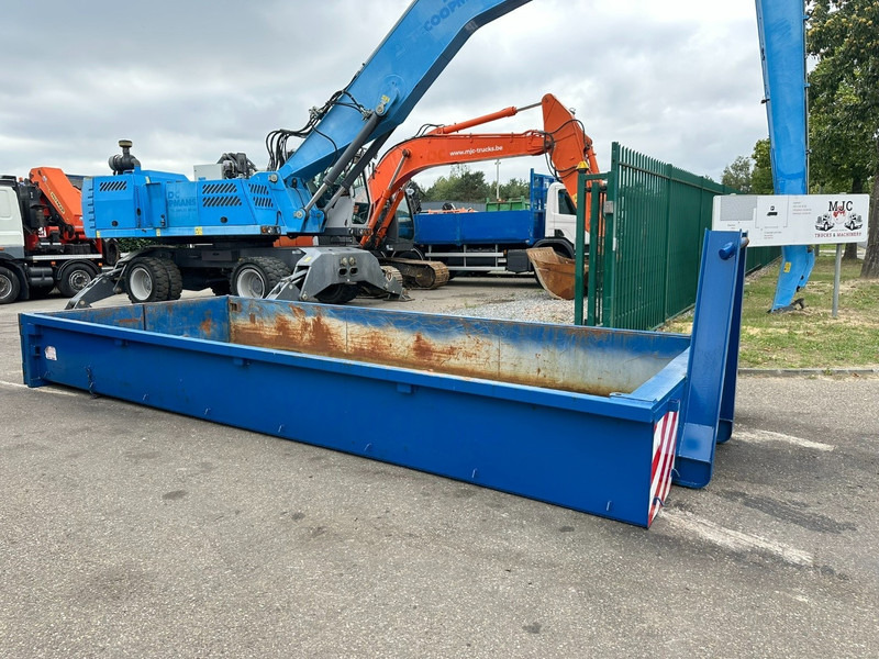 LVC CONTAINER MACHINETRANSPORT - VERLAAGDE SLEUVEN VOOR (RUPSBANDEN) - 5 ~ 8 T MINIGRAVERS + KNIKLADERS - Emelőhorgos/ Konténerszállító rendszer: 1 kép. LVC CONTAINER MACHINETRANSPORT - VERLAAGDE SLEUVEN VOOR (RUPSBANDEN) - 5 ~ 8 T MINIGRAVERS + KNIKLADERS - Emelőhorgos/ Konténerszállító rendszer: 1 kép.