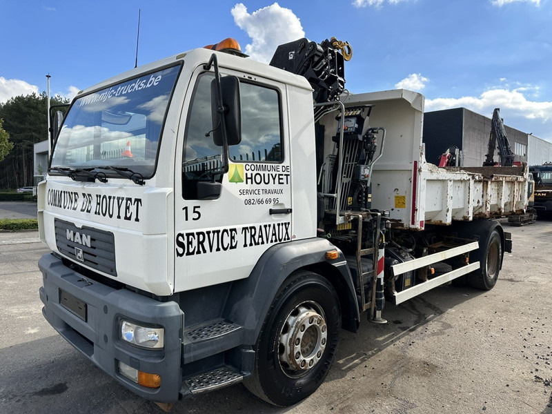 MAN LC 18.280 18T 4x2 TIPPER + CRANE (2018!!!) HIAB 099 E-2 DUO (921h!) - *157.000km* - FULL AIR - BE TRUCK - Billenőplatós teherautó, Darus autó: 4 kép. MAN LC 18.280 18T 4x2 TIPPER + CRANE (2018!!!) HIAB 099 E-2 DUO (921h!) - *157.000km* - FULL AIR - BE TRUCK - Billenőplatós teherautó, Darus autó: 4 kép.