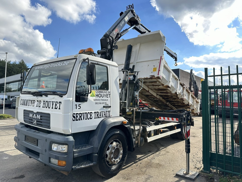 MAN LC 18.280 18T 4x2 TIPPER + CRANE (2018!!!) HIAB 099 E-2 DUO (921h!) - *157.000km* - FULL AIR - BE TRUCK - Billenőplatós teherautó, Darus autó: 2 kép. MAN LC 18.280 18T 4x2 TIPPER + CRANE (2018!!!) HIAB 099 E-2 DUO (921h!) - *157.000km* - FULL AIR - BE TRUCK - Billenőplatós teherautó, Darus autó: 2 kép.