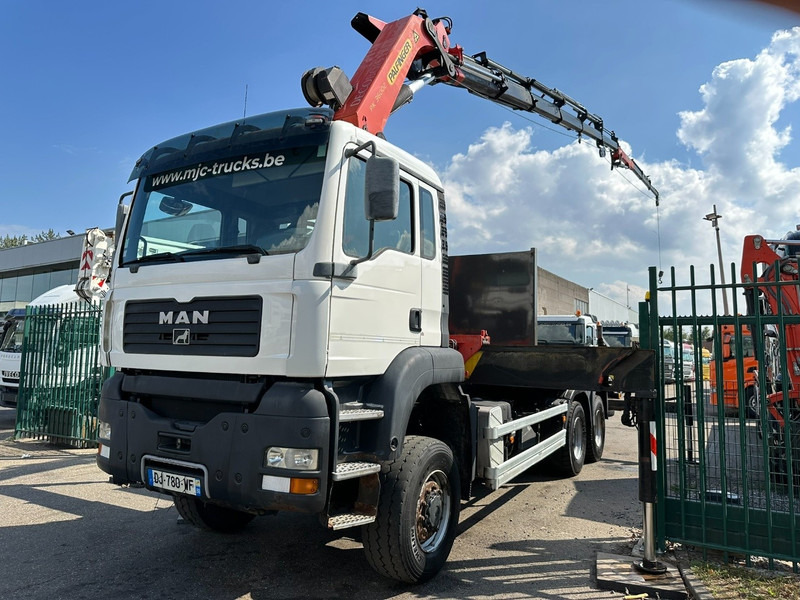 MAN TGA 33.350 6x6 + (27.5m) CRANE PALFINGER PK36002 E 6x + JIB + WINCH - *184.000km* - MANUAL - EURO 3 - Darus autó: 5 kép. MAN TGA 33.350 6x6 + (27.5m) CRANE PALFINGER PK36002 E 6x + JIB + WINCH - *184.000km* - MANUAL - EURO 3 - Darus autó: 5 kép.