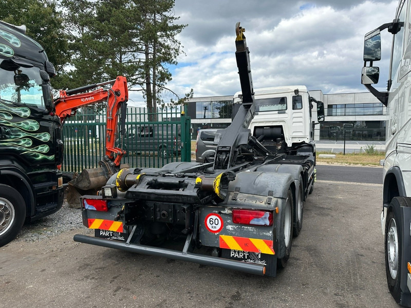 MAN TGS 28.360 6x2 HOOKLIFT 21T HIAB MULTILIFT XR21-S51 - LIFT AXLE - BE TRUCK - Horgos rakodó teherautó: 3 kép. MAN TGS 28.360 6x2 HOOKLIFT 21T HIAB MULTILIFT XR21-S51 - LIFT AXLE - BE TRUCK - Horgos rakodó teherautó: 3 kép.