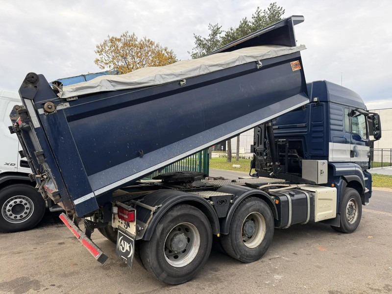 MAN TGS 33.480 6x4 TIPPER + TRACTOR - DOUBLE SYSTEM / WISSELSYSTEEM / DOUBLE PVA - RETARDER - HUB REDUCTION - BE TRUCK - Billenőplatós teherautó: 3 kép. MAN TGS 33.480 6x4 TIPPER + TRACTOR - DOUBLE SYSTEM / WISSELSYSTEEM / DOUBLE PVA - RETARDER - HUB REDUCTION - BE TRUCK - Billenőplatós teherautó: 3 kép.