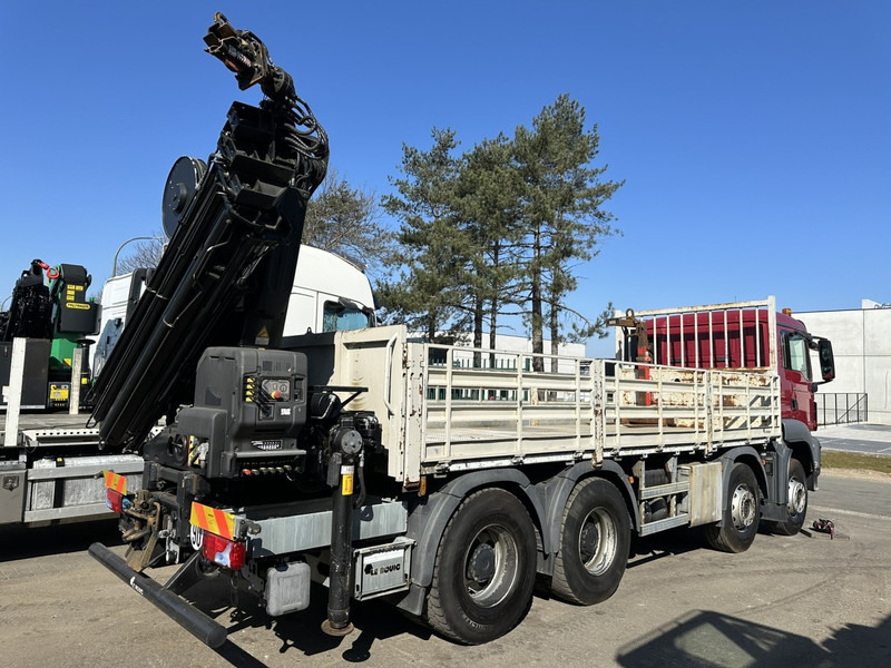 MAN TGS 35.420 8x4 + CRANE HIAB X-HIPRO 302 EP-5 - 192.000km - ROTATOR - 5/6 F - PLATFORM 6m55 - AIR SUSPENSION - TUV 06/2025 - TOP CONDITION - Darus autó: 5 kép. MAN TGS 35.420 8x4 + CRANE HIAB X-HIPRO 302 EP-5 - 192.000km - ROTATOR - 5/6 F - PLATFORM 6m55 - AIR SUSPENSION - TUV 06/2025 - TOP CONDITION - Darus autó: 5 kép.