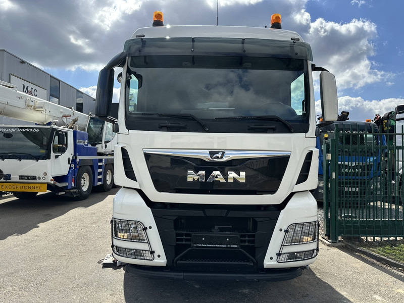 MAN TGX 35.420 8x4-4 TRIDEM PRTISCHE 6m40 + KRAN (26m!) HIAB X-HIPRO 408 E-5 + JIB 100X-5 - *306.245km* - BE TRUCK - Platós teherautó, Darus autó: 5 kép. MAN TGX 35.420 8x4-4 TRIDEM PRTISCHE 6m40 + KRAN (26m!) HIAB X-HIPRO 408 E-5 + JIB 100X-5 - *306.245km* - BE TRUCK - Platós teherautó, Darus autó: 5 kép.