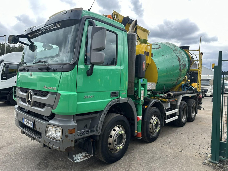 Mercedes-Benz ACTROS 3241 8x4 PUMI PM M 21-3 (21m) Putzmeister - *238.000km* / 1586H - EPS - BLADVERING / NAAFREDUCTIE - Betonmixer: 3 kép. Mercedes-Benz ACTROS 3241 8x4 PUMI PM M 21-3 (21m) Putzmeister - *238.000km* / 1586H - EPS - BLADVERING / NAAFREDUCTIE - Betonmixer: 3 kép.