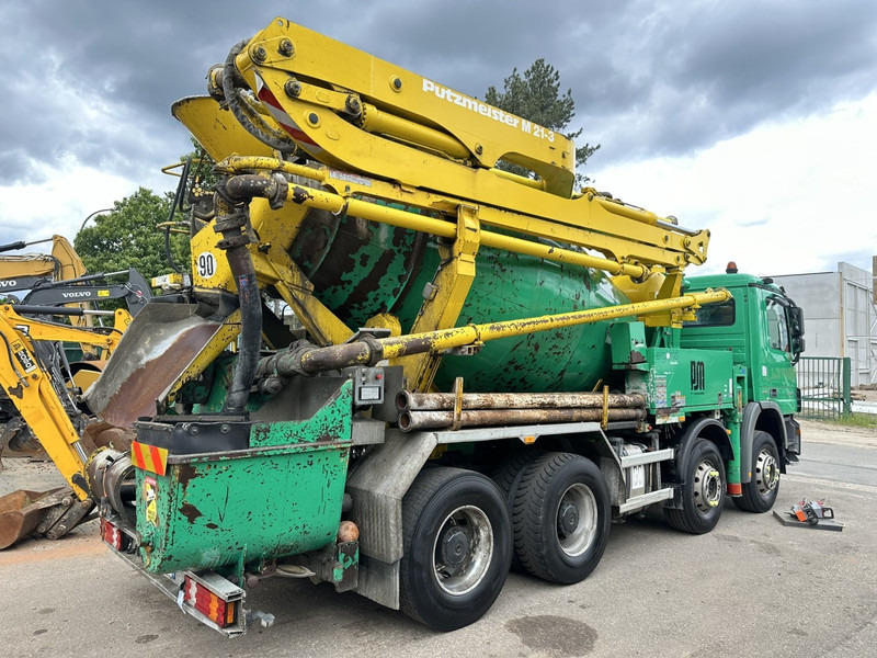 Mercedes-Benz ACTROS 3241 8x4 PUMI PM M 21-3 (21m) Putzmeister - *238.000km* / 1586H - EPS - BLADVERING / NAAFREDUCTIE - Betonpumpa: 5 kép. Mercedes-Benz ACTROS 3241 8x4 PUMI PM M 21-3 (21m) Putzmeister - *238.000km* / 1586H - EPS - BLADVERING / NAAFREDUCTIE - Betonpumpa: 5 kép.