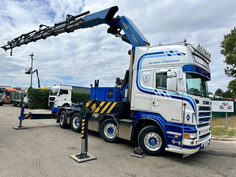 Scania R500 8x2 ZSM + KRAN 100Tm! PALFINGER PK100002 G 8x + 1 ME - RETARDER - ALCOA DURA BRIGHT - LIFT + STEERING - 5/6 HYDR F - TÜV 05/2026 - TOP CONDITION - Nyergesvontató: 2 kép. Scania R500 8x2 ZSM + KRAN 100Tm! PALFINGER PK100002 G 8x + 1 ME - RETARDER - ALCOA DURA BRIGHT - LIFT + STEERING - 5/6 HYDR F - TÜV 05/2026 - TOP CONDITION - Nyergesvontató: 2 kép.
