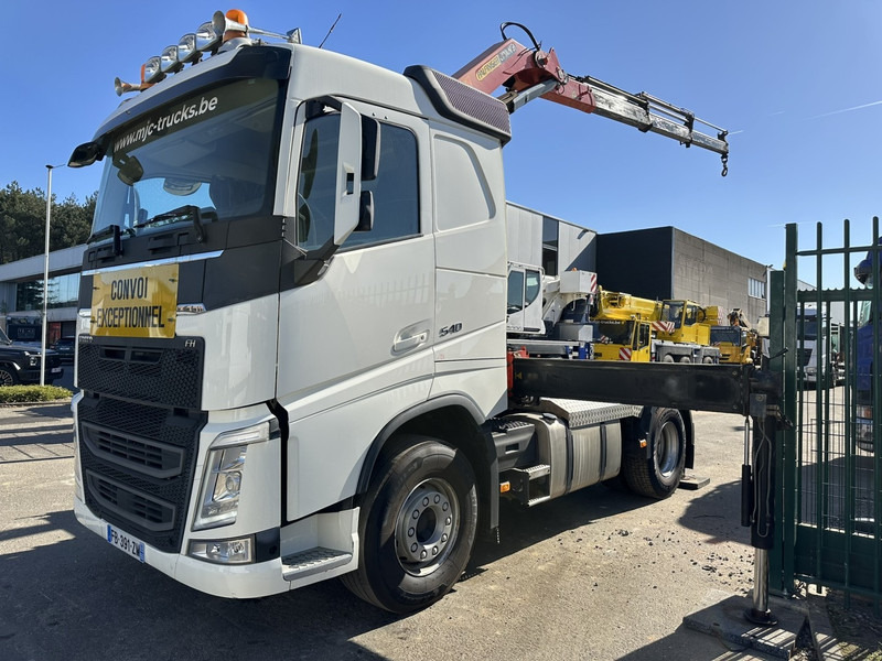 Volvo FH 540 ZSM + KRAN PALFINGER PK 18500 + RADIO - *449.000km* - EURO 6 - COC - 4 STABS - Nyergesvontató: 5 kép. Volvo FH 540 ZSM + KRAN PALFINGER PK 18500 + RADIO - *449.000km* - EURO 6 - COC - 4 STABS - Nyergesvontató: 5 kép.
