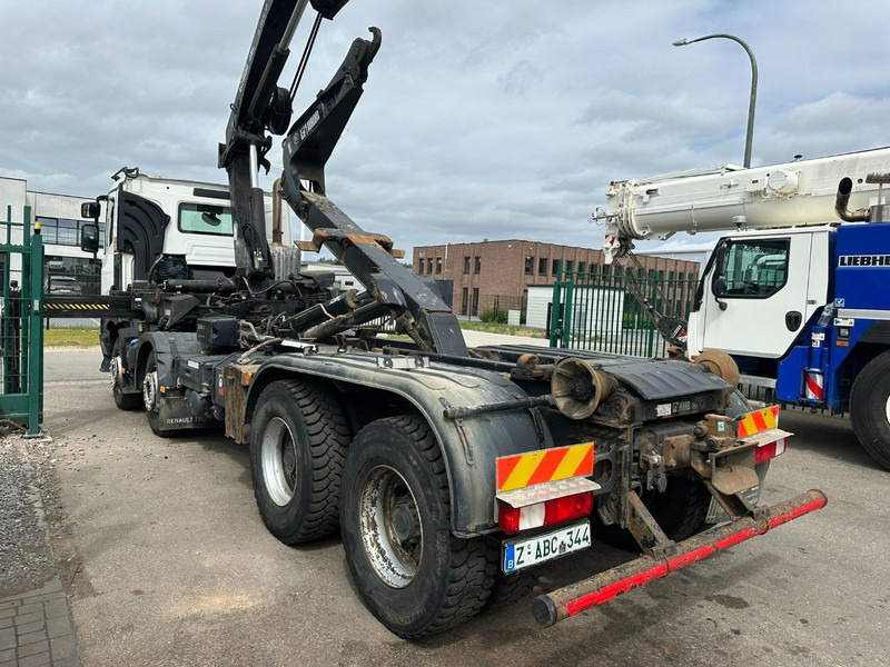 Renault C460 8x4 HOOKLIFT + CRANE HIAB 288 E-6 HIDUO - RADIO - 5/6 F - STEEL SPRING / HUB REDUCTION - Darus autó: 5 kép. Renault C460 8x4 HOOKLIFT + CRANE HIAB 288 E-6 HIDUO - RADIO - 5/6 F - STEEL SPRING / HUB REDUCTION - Darus autó: 5 kép.