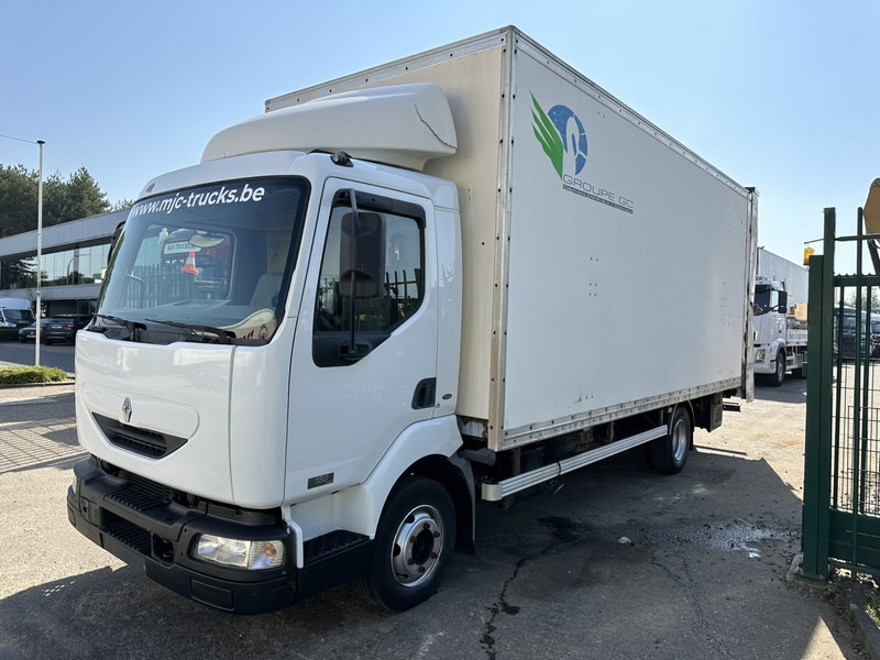 Renault MIDLUM 180 DCI 10T - CLOSED BOX 6.5m x 2.47m x 2.52m - E3 - AIR SUSPENSION - MANUAL - FR TRUCK - Dobozos felépítményű teherautó: 3 kép. Renault MIDLUM 180 DCI 10T - CLOSED BOX 6.5m x 2.47m x 2.52m - E3 - AIR SUSPENSION - MANUAL - FR TRUCK - Dobozos felépítményű teherautó: 3 kép.