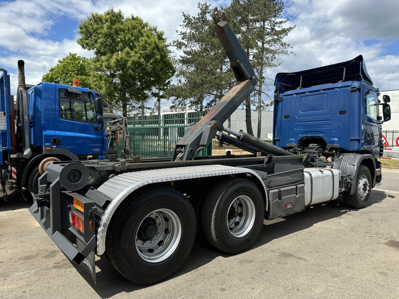 Scania 124L-420 6x2 HOOKLIFT VDL 20T - STEEL SPRING / BALLESTAS / BLATT - MANUAL - MECHANICAL PUMP - 10 TIRES DOUBLE WHEELS - Horgos rakodó teherautó: 5 kép. Scania 124L-420 6x2 HOOKLIFT VDL 20T - STEEL SPRING / BALLESTAS / BLATT - MANUAL - MECHANICAL PUMP - 10 TIRES DOUBLE WHEELS - Horgos rakodó teherautó: 5 kép.