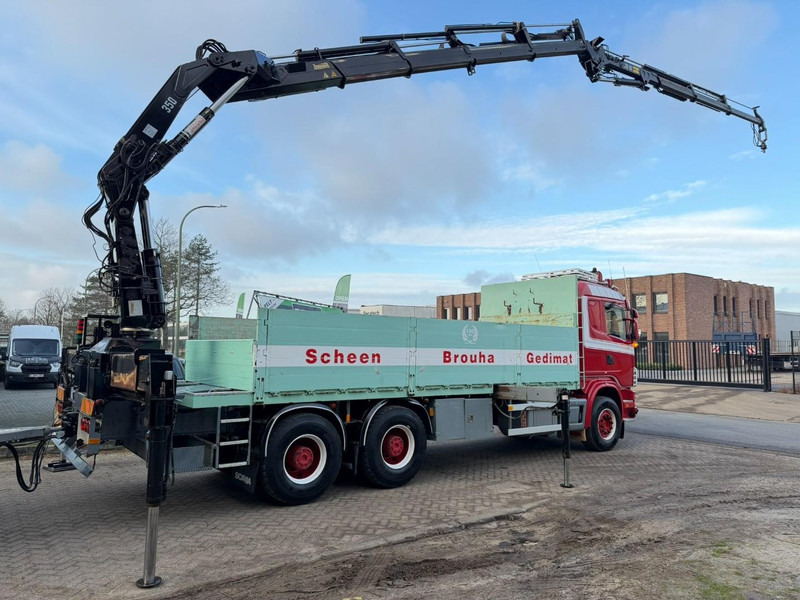 Darus autó Scania 164L-480 V8 6x4 + CRANE HIAB 350-4 + JIB 90-4 - *TOP CONDITION* - ROTATOR - RADIO - RETARDER - STEEL SPRING / HUB REDUCTION - BE TRUCK: 20 kép. Darus autó Scania 164L-480 V8 6x4 + CRANE HIAB 350-4 + JIB 90-4 - *TOP CONDITION* - ROTATOR - RADIO - RETARDER - STEEL SPRING / HUB REDUCTION - BE TRUCK: 20 kép.