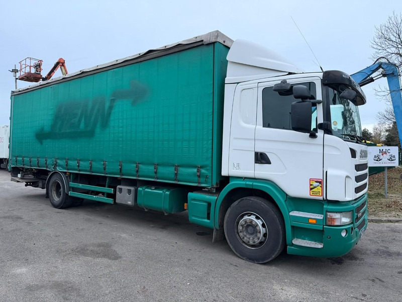 Scania G360 4x2 CURTAINSIDE BOX (9m20 x 2m55 x 2m50) - RETARDER - MANUAL - TAILLIFT - EURO 5 - SLEEPERCAB - SPOILERS - Ponyvás teherautó: 1 kép. Scania G360 4x2 CURTAINSIDE BOX (9m20 x 2m55 x 2m50) - RETARDER - MANUAL - TAILLIFT - EURO 5 - SLEEPERCAB - SPOILERS - Ponyvás teherautó: 1 kép.