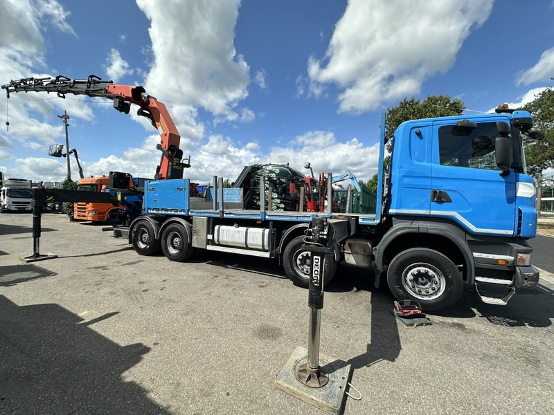Scania G440 8x4 + (26.5m!) CRANE PALFINGER PK78002 SH G 8x + 1 + WINCH - PLATFORM 6m25 - MANUAL - HUB REDUCTION - STEEL SPRING - EURO 5 - BE TRUCK - Darus autó: 4 kép. Scania G440 8x4 + (26.5m!) CRANE PALFINGER PK78002 SH G 8x + 1 + WINCH - PLATFORM 6m25 - MANUAL - HUB REDUCTION - STEEL SPRING - EURO 5 - BE TRUCK - Darus autó: 4 kép.