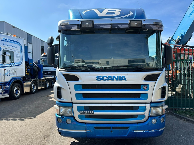 Scania P310 4x2 LIVESTOCK / VEEWAGEN / TIERTRANSPORT / BETAILLERE - ALU BOX 7m - MANUAL - A/C - BELGIAN TRUCK - Állatszállító teherautó: 2 kép. Scania P310 4x2 LIVESTOCK / VEEWAGEN / TIERTRANSPORT / BETAILLERE - ALU BOX 7m - MANUAL - A/C - BELGIAN TRUCK - Állatszállító teherautó: 2 kép.