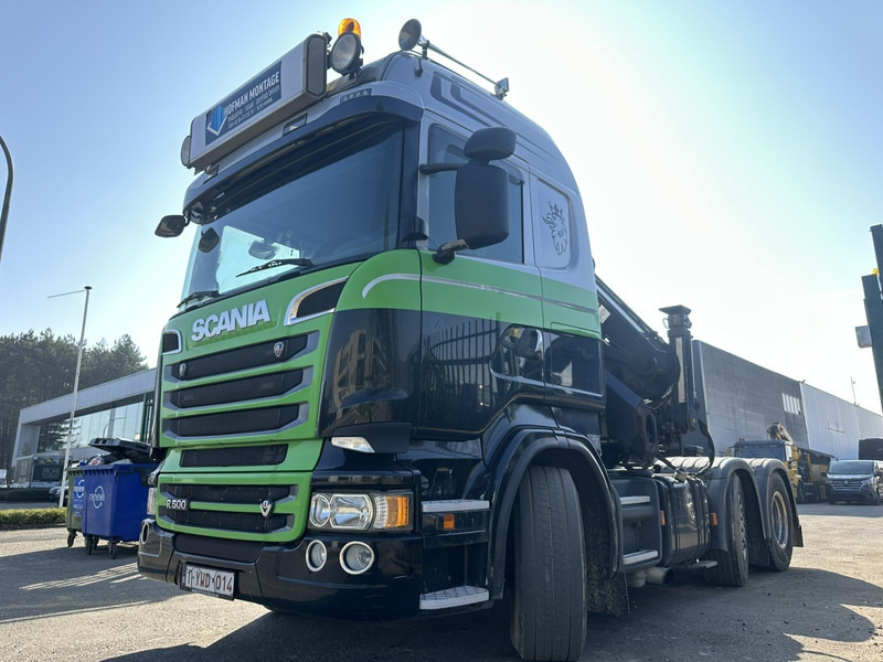 Scania R500 V8 6x2 + KRAN MKG HLK 231 HP (23tm) - 4x HYDR - RADIO - RETARDER - MANUAL - LIFT + STEERING AXLE - Darus autó: 5 kép. Scania R500 V8 6x2 + KRAN MKG HLK 231 HP (23tm) - 4x HYDR - RADIO - RETARDER - MANUAL - LIFT + STEERING AXLE - Darus autó: 5 kép.