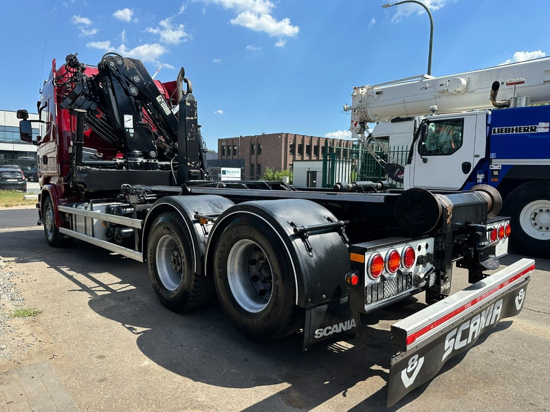 Scania R580 6X2 V8 HOOKLIFT + CRANE HIAB 211 E-4 HIPRO - ROTATOR - RETARDER - ALCOA ALU - RADIO - NL TRUCK - Horgos rakodó teherautó, Darus autó: 5 kép. Scania R580 6X2 V8 HOOKLIFT + CRANE HIAB 211 E-4 HIPRO - ROTATOR - RETARDER - ALCOA ALU - RADIO - NL TRUCK - Horgos rakodó teherautó, Darus autó: 5 kép.