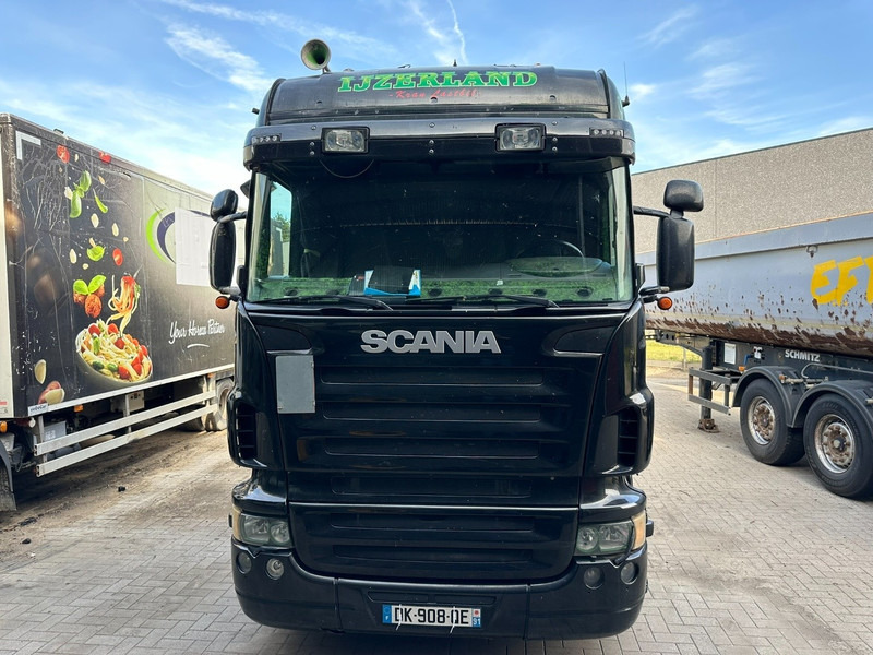 Scania R620 8x2 + CRANE HIAB 800EP-5 HiPro - RETARDER - LIFT/STEERING AXLE - HIGHLINE SLEEPER - LEATHER - ALCOA - Darus autó: 2 kép. Scania R620 8x2 + CRANE HIAB 800EP-5 HiPro - RETARDER - LIFT/STEERING AXLE - HIGHLINE SLEEPER - LEATHER - ALCOA - Darus autó: 2 kép.