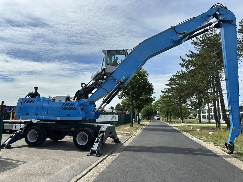 Terex FUCHS MHL 360 OVERSLAGKRAAN / MATERIAL HANDLER / UMSCHLAGBAGGER - TOP ZUSTAND - Gumikerekes kotró: 5 kép. Terex FUCHS MHL 360 OVERSLAGKRAAN / MATERIAL HANDLER / UMSCHLAGBAGGER - TOP ZUSTAND - Gumikerekes kotró: 5 kép.