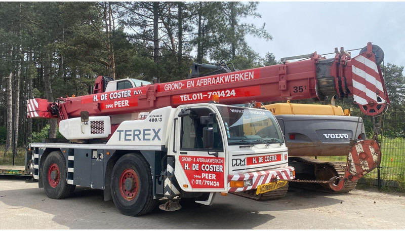 Terex PPM ATT 400/3 35T / 30.4m - 4x4x4 - 3 AXLES - CE - BELGIAN MACHINE - Terepjáró autódaru: 5 kép. Terex PPM ATT 400/3 35T / 30.4m - 4x4x4 - 3 AXLES - CE - BELGIAN MACHINE - Terepjáró autódaru: 5 kép.