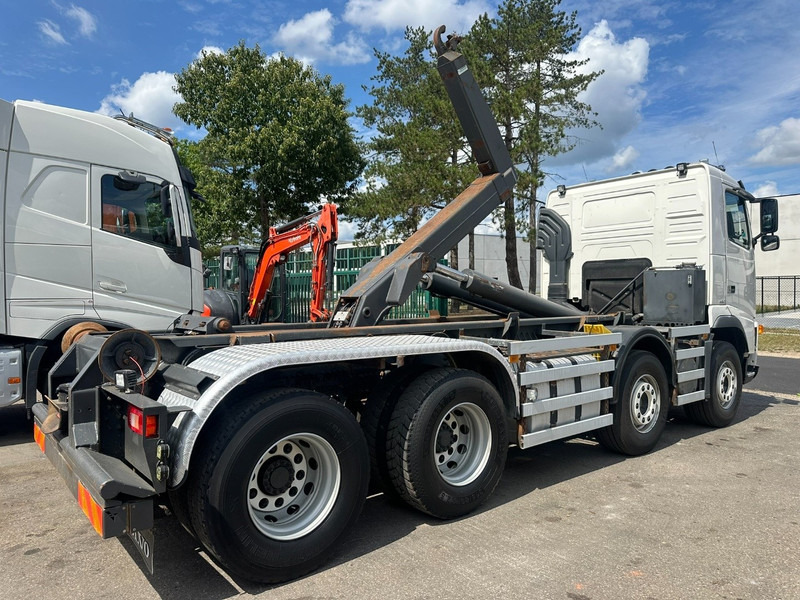 Volvo FH 480 8x2 HOOKLIFT 25T TERBERG - 6m20 - LIFT AXLE - I SHIFT - WB 429cm - HAAKSYSTEEM / ABROLKIPPER - Horgos rakodó teherautó: 5 kép. Volvo FH 480 8x2 HOOKLIFT 25T TERBERG - 6m20 - LIFT AXLE - I SHIFT - WB 429cm - HAAKSYSTEEM / ABROLKIPPER - Horgos rakodó teherautó: 5 kép.