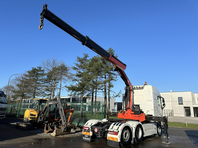 Volvo FH 500 6X2 + CRANE PALFINGER PK16502 (2008) - EURO 6 - 473.357 KM - I-SHIFT - FRIGO - BE TRUCK - Darus autó: 4 kép. Volvo FH 500 6X2 + CRANE PALFINGER PK16502 (2008) - EURO 6 - 473.357 KM - I-SHIFT - FRIGO - BE TRUCK - Darus autó: 4 kép.