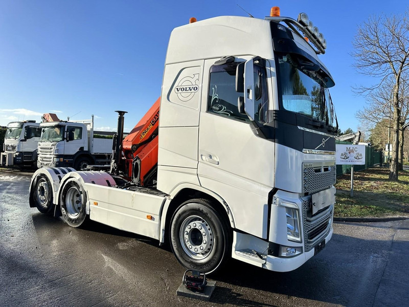 Volvo FH 500 6X2 + CRANE PALFINGER PK16502 (2008) - EURO 6 - 473.357 KM - I-SHIFT - FRIGO - BE TRUCK - Darus autó: 5 kép. Volvo FH 500 6X2 + CRANE PALFINGER PK16502 (2008) - EURO 6 - 473.357 KM - I-SHIFT - FRIGO - BE TRUCK - Darus autó: 5 kép.