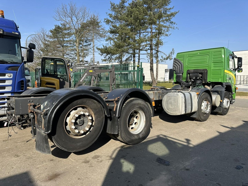 Volvo FM 340 8x2 CHASSIS (7m35) - LIFT+STEERING AXLE - MANUAL GEARBOX - EURO 3 - TÜV 05/2025 - BE TRUCK - Alvaz teherautó: 5 kép. Volvo FM 340 8x2 CHASSIS (7m35) - LIFT+STEERING AXLE - MANUAL GEARBOX - EURO 3 - TÜV 05/2025 - BE TRUCK - Alvaz teherautó: 5 kép.