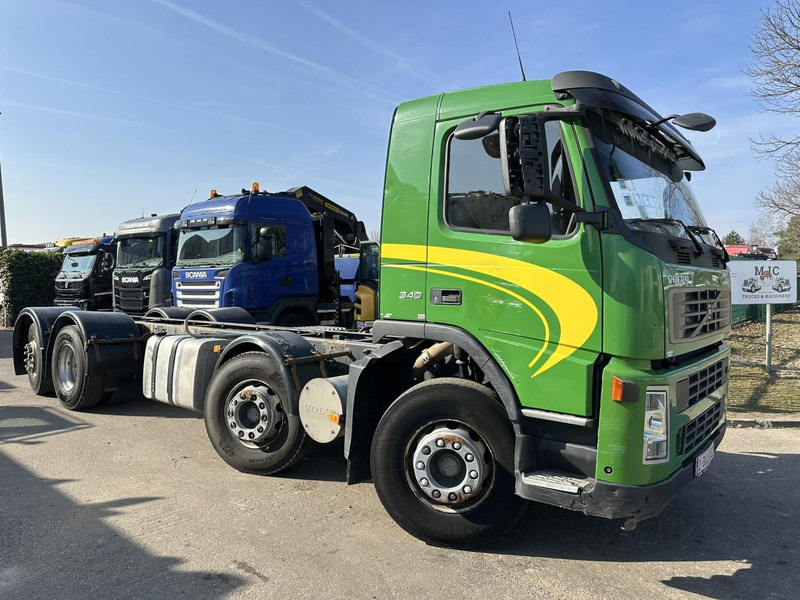 Volvo FM 340 8x2 CHASSIS (7m35) - LIFT+STEERING AXLE - MANUAL GEARBOX - EURO 3 - TÜV 05/2025 - BE TRUCK - Alvaz teherautó: 1 kép. Volvo FM 340 8x2 CHASSIS (7m35) - LIFT+STEERING AXLE - MANUAL GEARBOX - EURO 3 - TÜV 05/2025 - BE TRUCK - Alvaz teherautó: 1 kép.