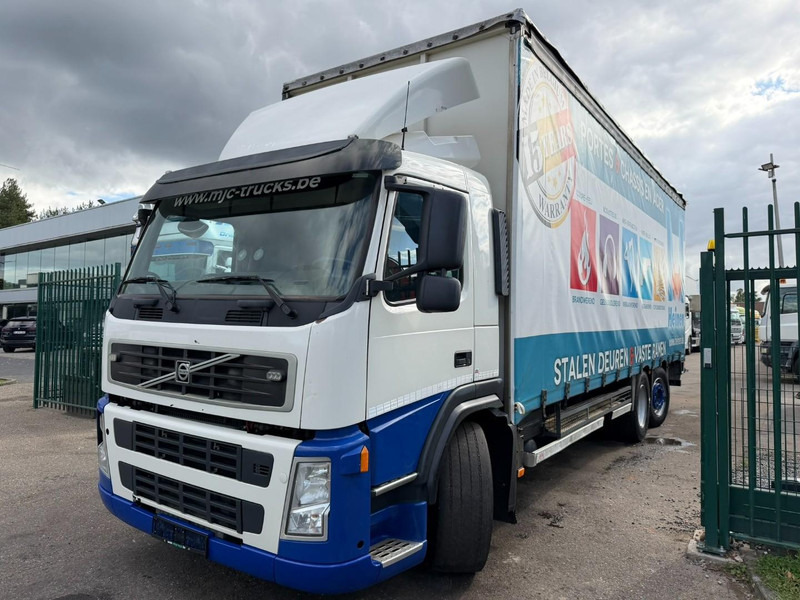 Volvo FM 370 6x2 BOX 8m15 - LIFT + STEERING AXLE - EURO 5 - I SHIFT - 26T - TÜV 06/2026 - VERY NICE CONDITION -  BE TRUCK - Ponyvás teherautó: 3 kép. Volvo FM 370 6x2 BOX 8m15 - LIFT + STEERING AXLE - EURO 5 - I SHIFT - 26T - TÜV 06/2026 - VERY NICE CONDITION -  BE TRUCK - Ponyvás teherautó: 3 kép.