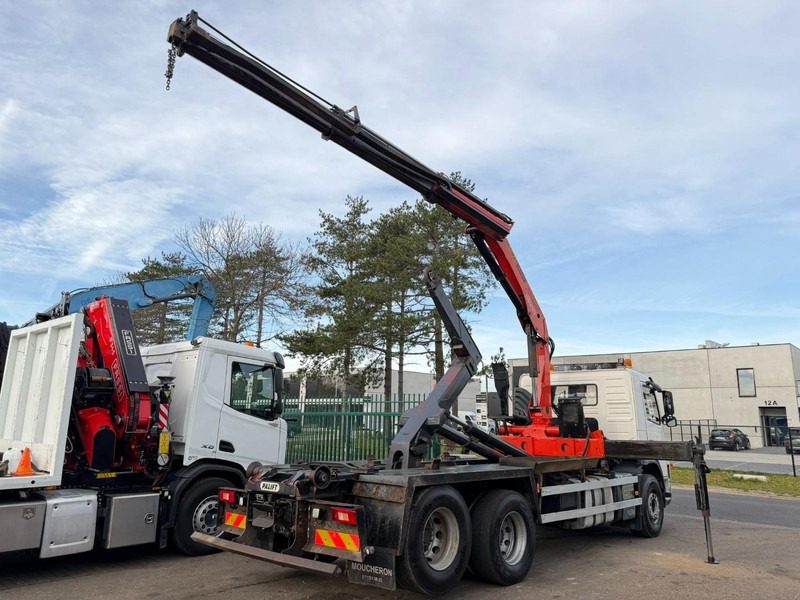 Horgos rakodó teherautó, Darus autó Volvo FM 400 6x2 HOOKLIFT + CRANE PALFINGER PK 15500 B (2x) - 5/6 F - MANUAL - EURO 4 - BE TRUCK: 6 kép. Horgos rakodó teherautó, Darus autó Volvo FM 400 6x2 HOOKLIFT + CRANE PALFINGER PK 15500 B (2x) - 5/6 F - MANUAL - EURO 4 - BE TRUCK: 6 kép.
