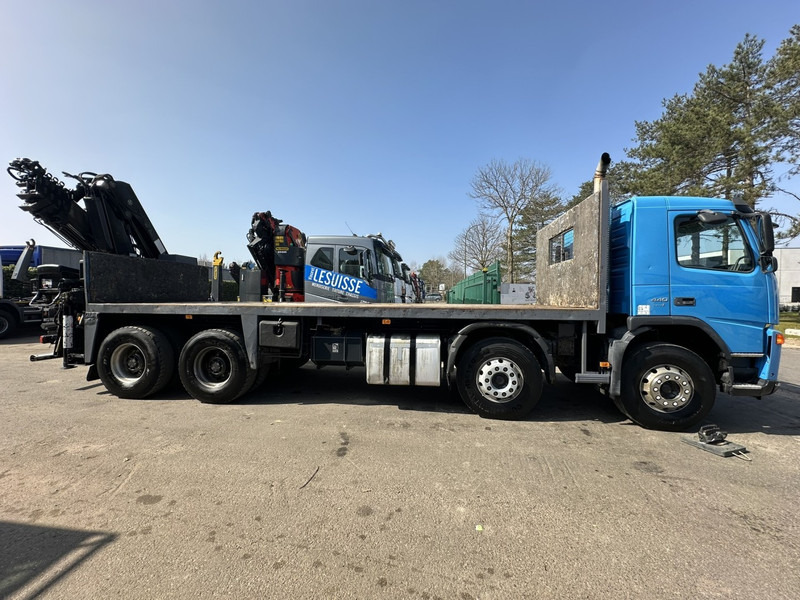Volvo FM 440 8x4 PRITSCHE 7m20 + KRAN HIAB 288 EP-5 HIDUO + RADIO + ROTATOR - SCHALTGETRIEBE - AP ACHSEN - *395.000km* - Platós teherautó, Darus autó: 5 kép. Volvo FM 440 8x4 PRITSCHE 7m20 + KRAN HIAB 288 EP-5 HIDUO + RADIO + ROTATOR - SCHALTGETRIEBE - AP ACHSEN - *395.000km* - Platós teherautó, Darus autó: 5 kép.