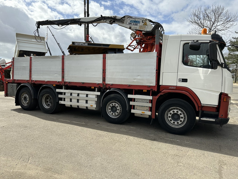 Volvo FM 480 8X2 - EURO 5 - STEERING AXLE / LENK ACHSE + KENNIS 14.000R - I SHIFT - Platós teherautó: 3 kép. Volvo FM 480 8X2 - EURO 5 - STEERING AXLE / LENK ACHSE + KENNIS 14.000R - I SHIFT - Platós teherautó: 3 kép.